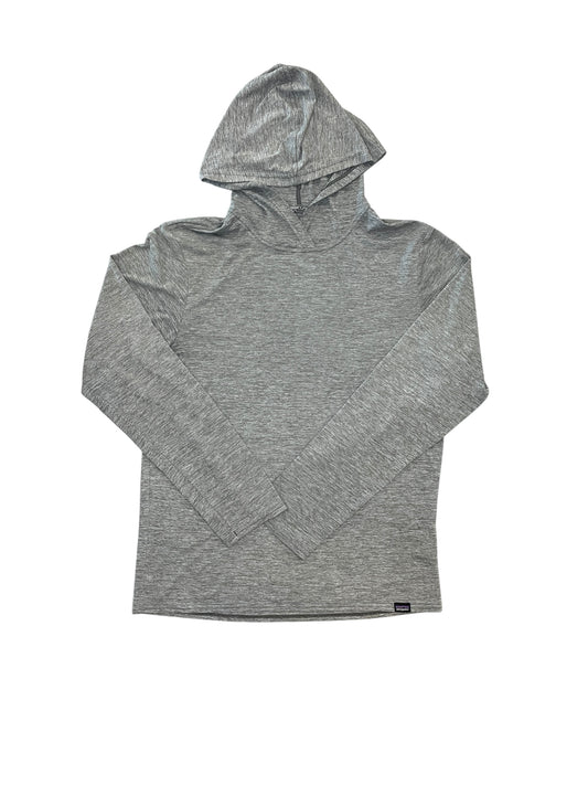 Athletic Top Ls Hoodie By Patagonia In Grey, Size:S