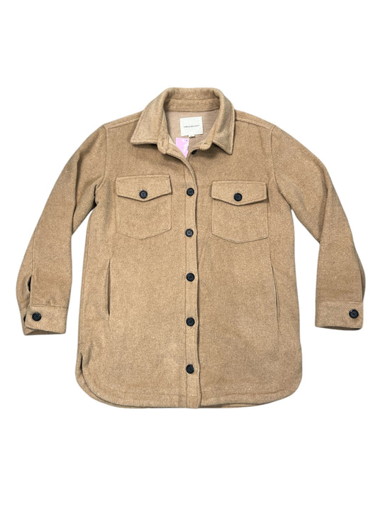 Jacket Shirt By Thread And Supply In Tan, Size:S