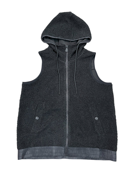 Vest Faux Fur & Sherpa By Avia In Black, Size:M