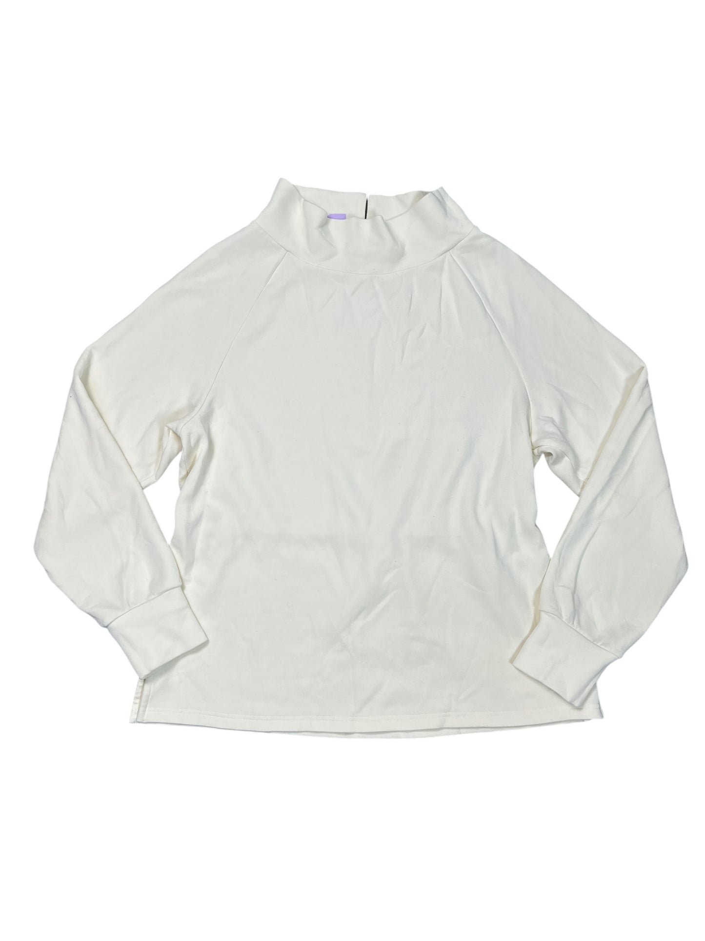 Sweatshirt Collar By Varley In Cream, Size:M