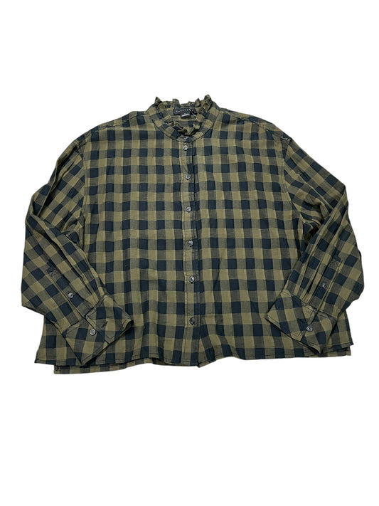 Top Ls By Sanctuary In Black & Green, Size:Xl