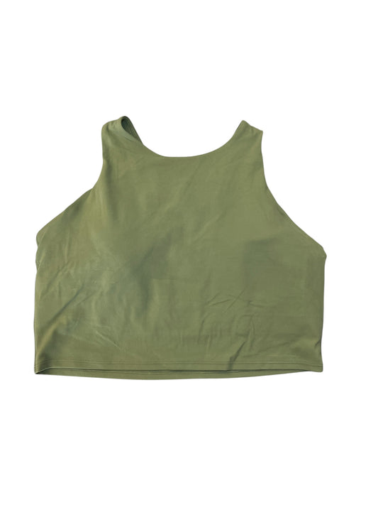 Athletic Tank Top By Athleta In Green, Size:Xl