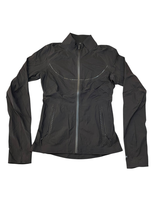 Athletic Jacket By Lululemon In Black, Size:S