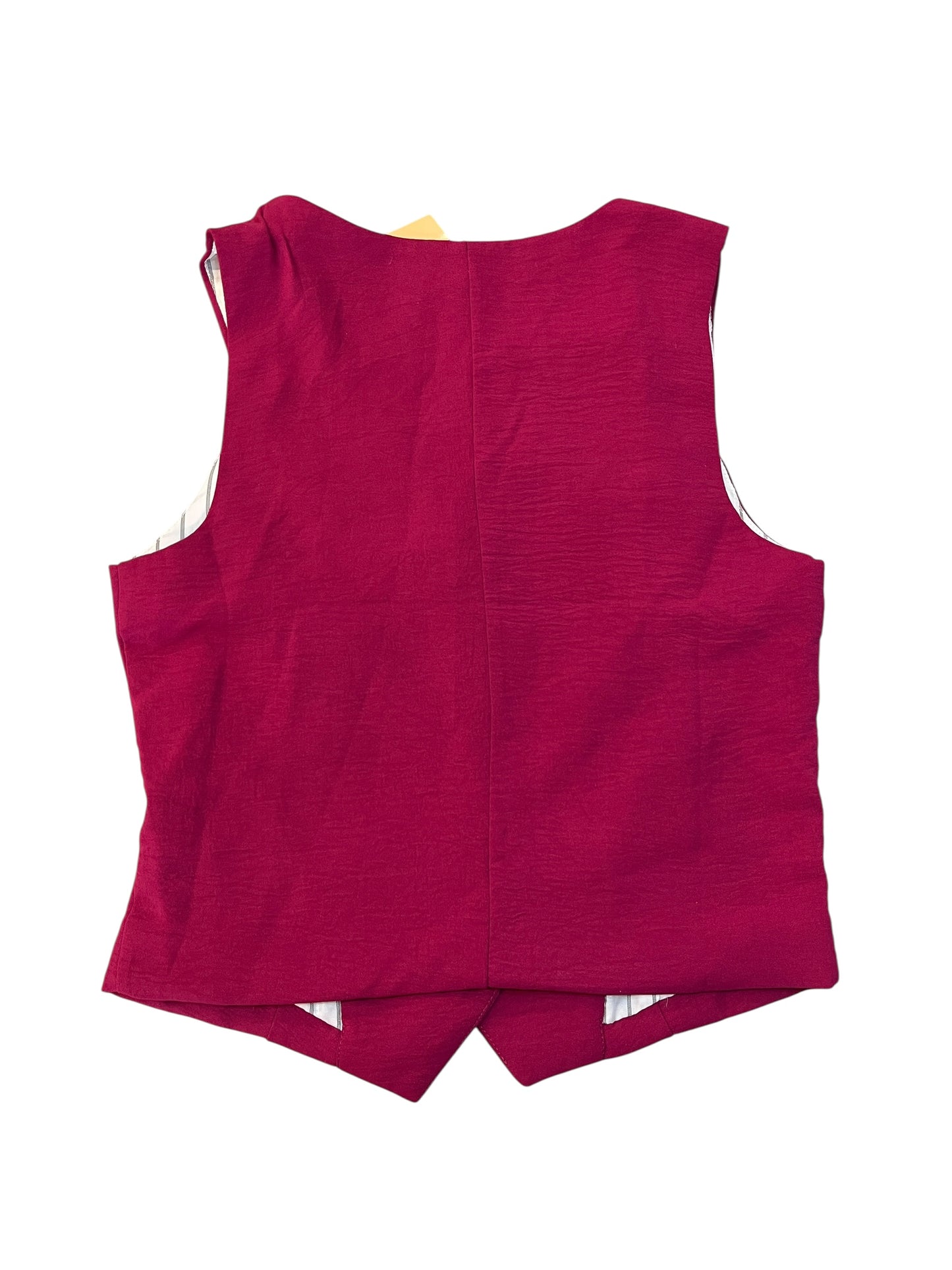 Vest Other By Clothes Mentor In Pink, Size:S