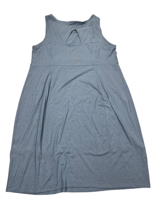 Dress Casual Midi By Eileen Fisher In Blue, Size:Xl