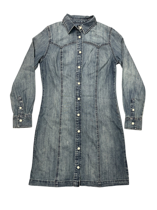 Dress Casual Short By Lee In Blue Denim, Size:Xs