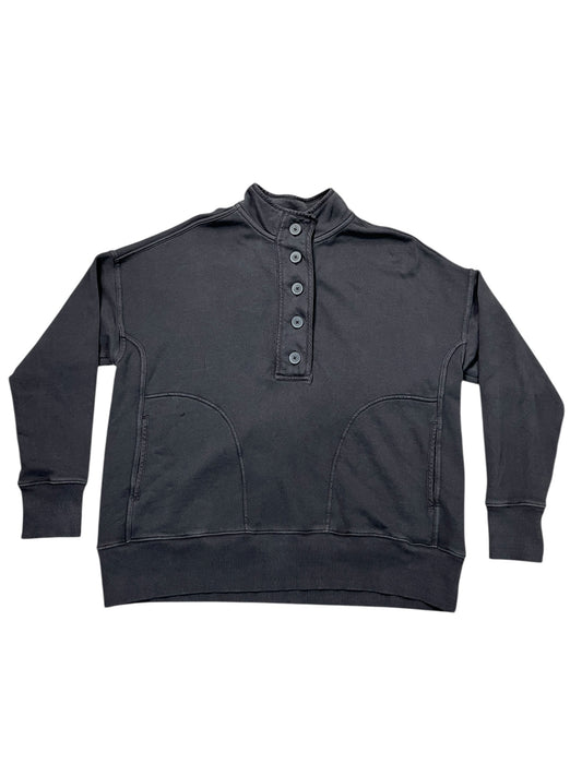 Sweatshirt Collar By Aerie In Grey, Size:M