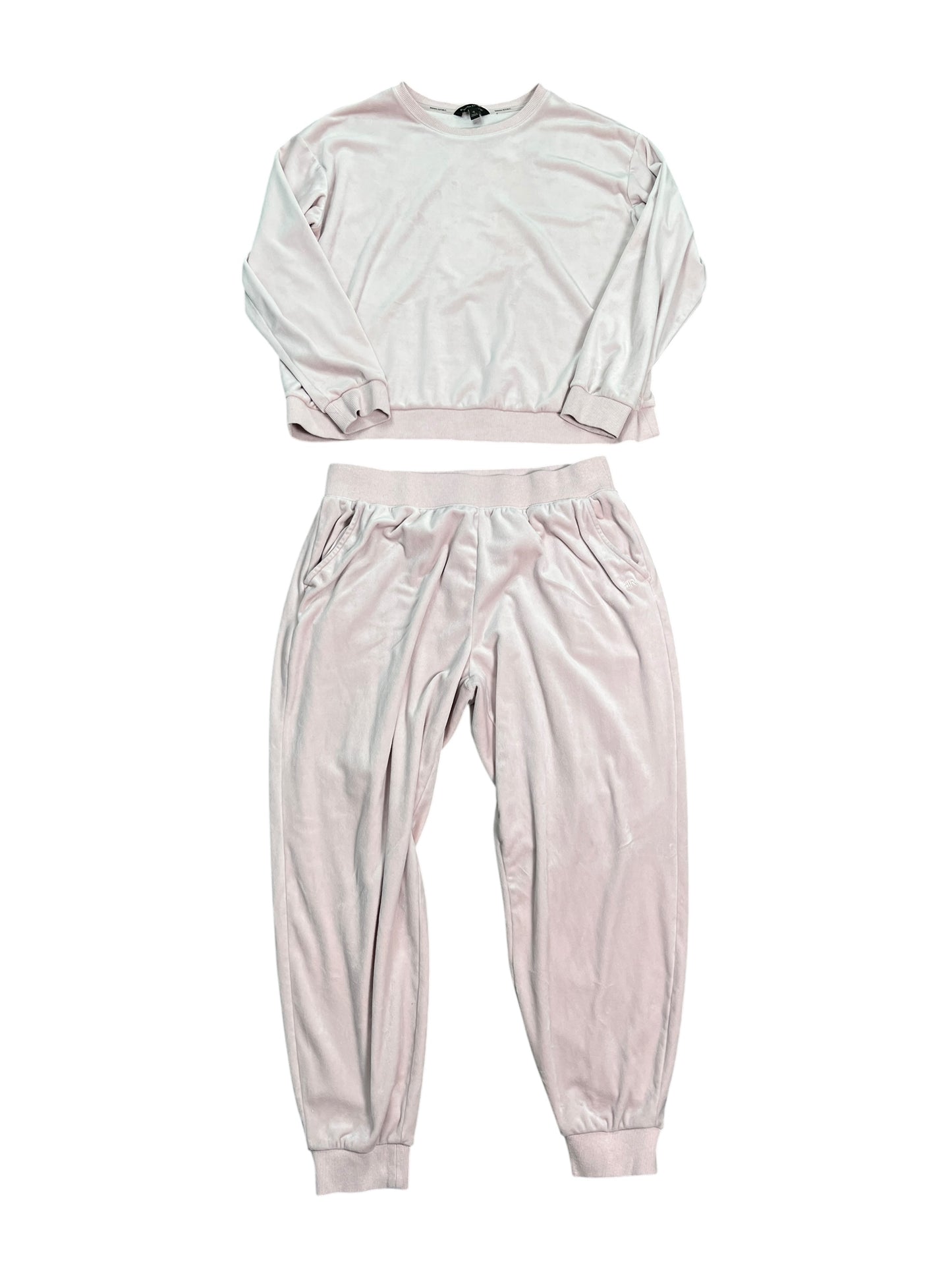Pants Set 2Pc By Banana Republic In Pink, Size:Xl