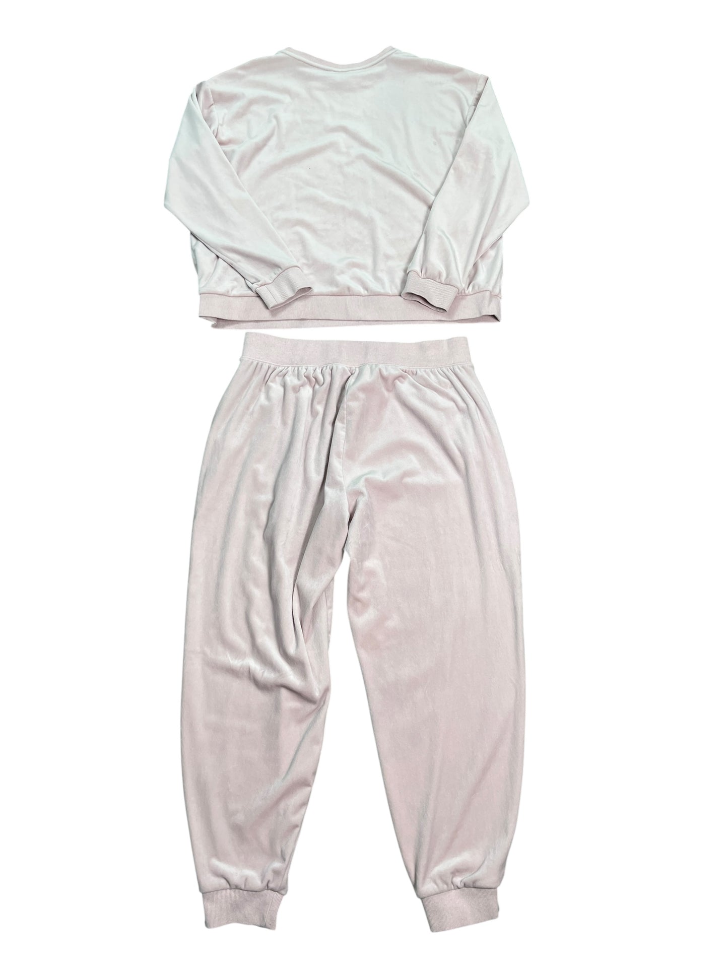 Pants Set 2Pc By Banana Republic In Pink, Size:Xl