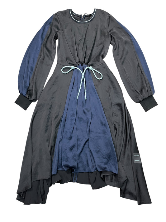 Dress Casual Midi By Lululemon In Black & Blue, Size:S