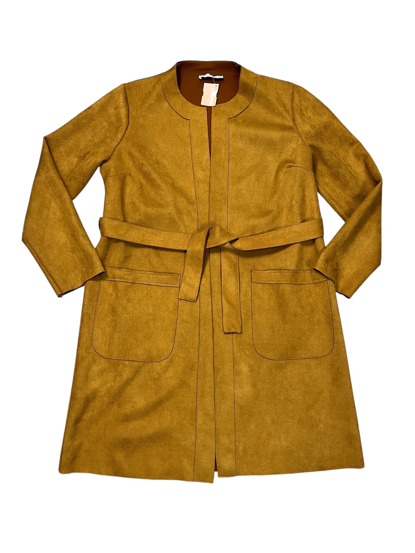 Cardigan By GIGI MODA In Yellow, Size:M