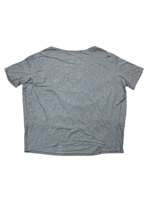 Athletic Top Ss By Lululemon In Blue, Size:M