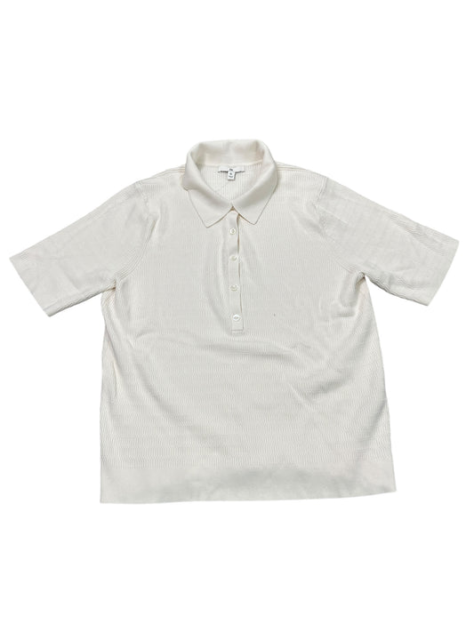 Top Ss By Banana Republic In White, Size:Xl