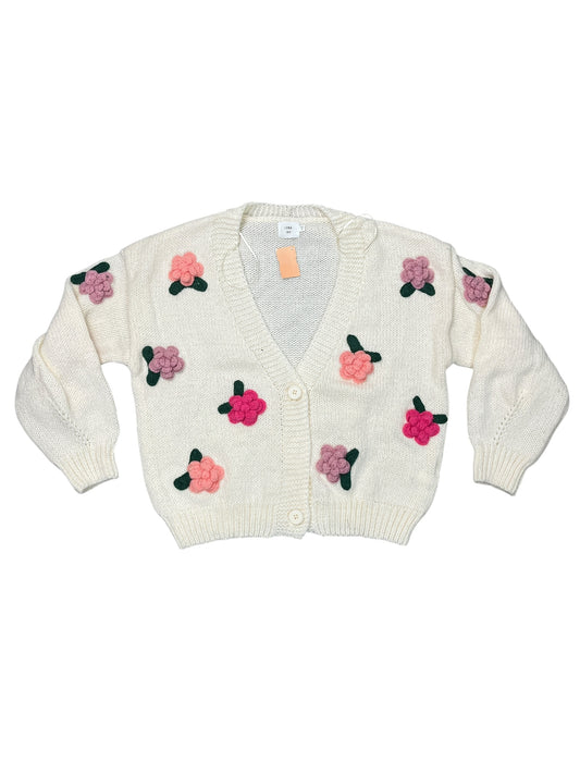 Cardigan By Luna Ivy In Floral Print, Size:S
