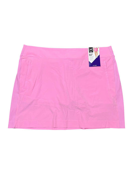 Athletic Skort By Members Mark In Pink, Size:xxl