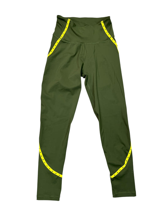 Athletic Leggings Capris By Adidas In Green, Size:S