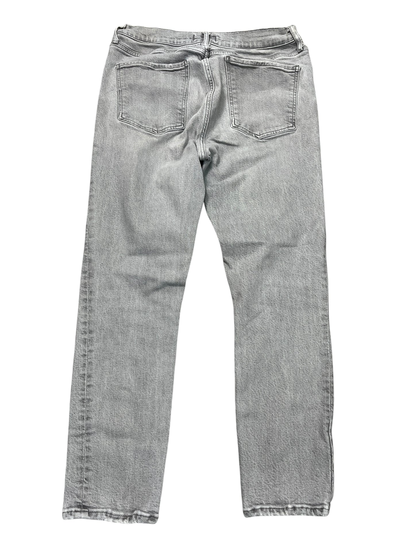 Jeans Skinny By Agolde In Grey Denim, Size:10
