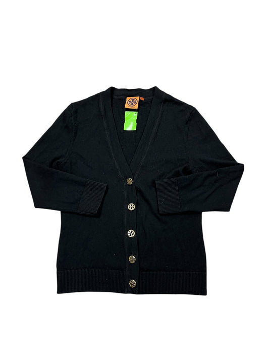 Cardigan Designer By Tory Burch In Black, Size:S