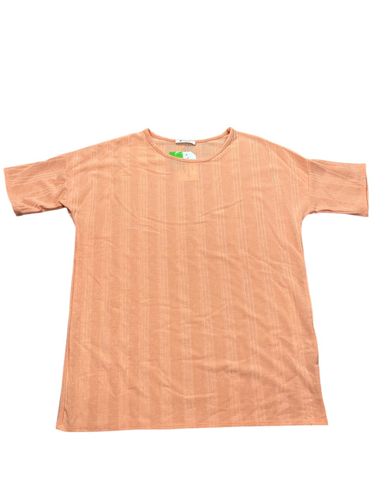 Top Ss By Bombom In Peach, Size:L