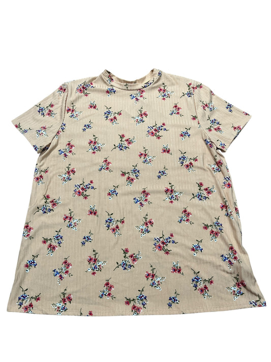 Top Ss By Bombom In Floral Print, Size:Xl
