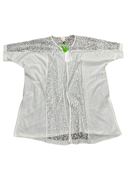 Kimono By Chicos In White, Size:M