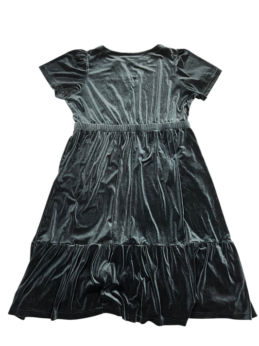 Dress Casual Midi By Terra & Sky In Grey, Size:1X