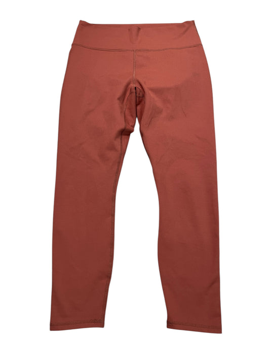 Athletic Leggings By Fabletics In Orange, Size:L