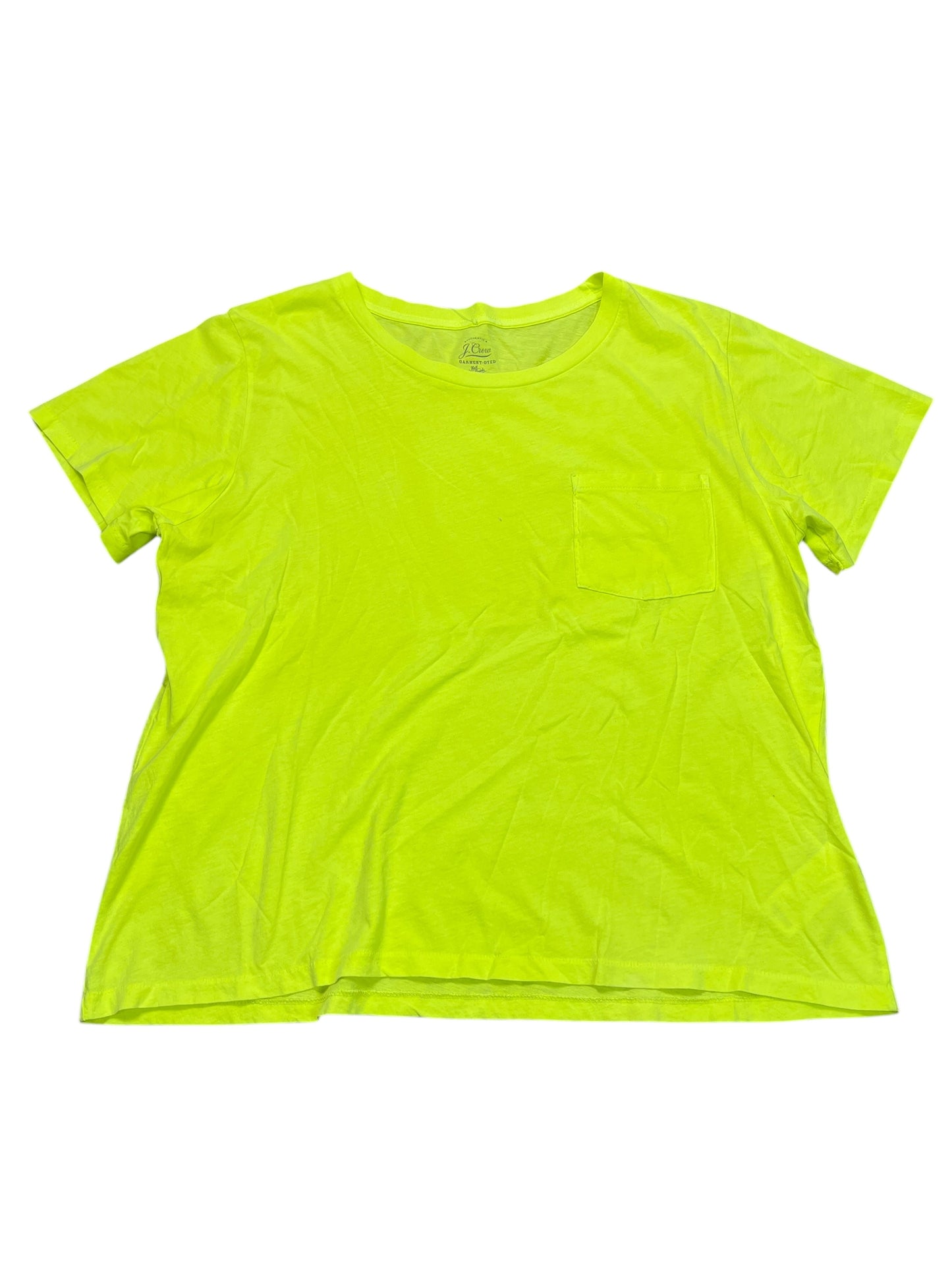 Top Ss By J. Crew In Yellow, Size:Xl