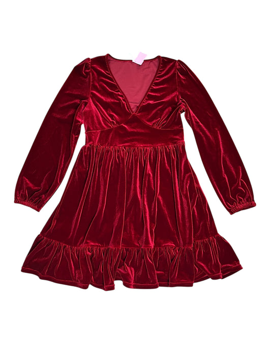 Dress Casual Short By Halara In Red, Size:L