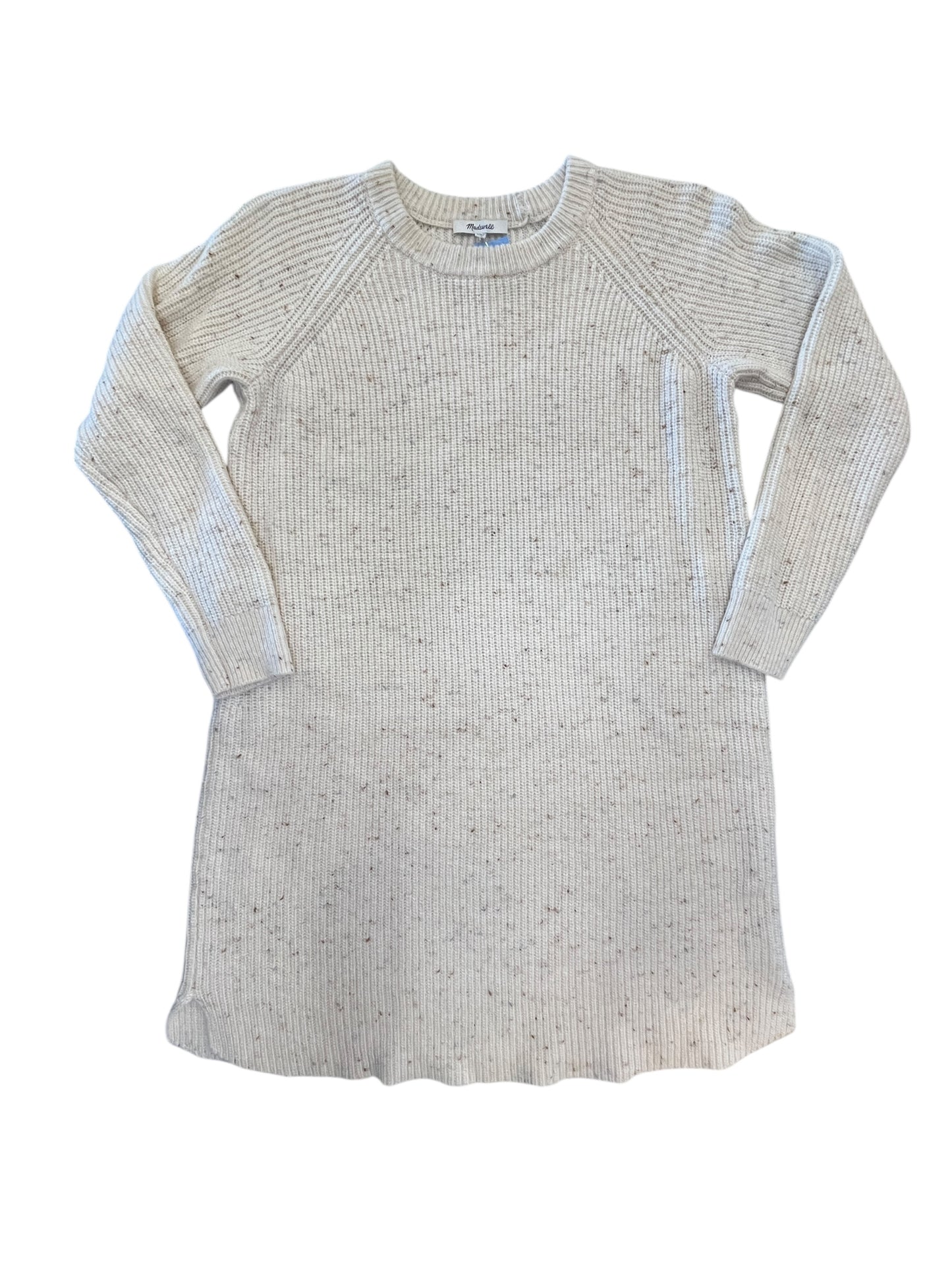 Dress Sweater By Madewell In Cream, Size:M