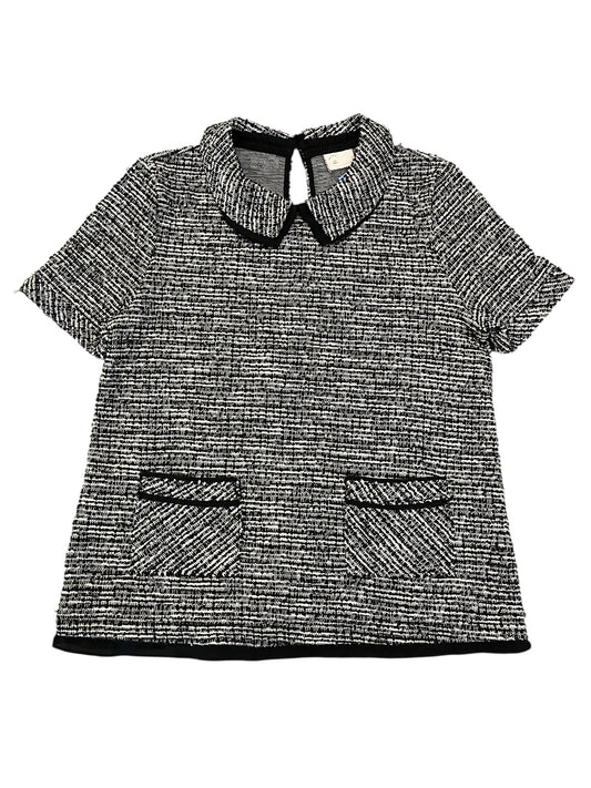 Blouse Ss By 9H15 In Black & White, Size:S