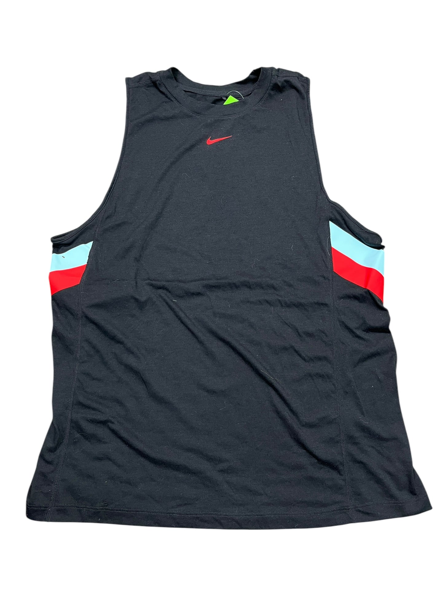 Athletic Tank Top By Nike Apparel In Black, Size:M
