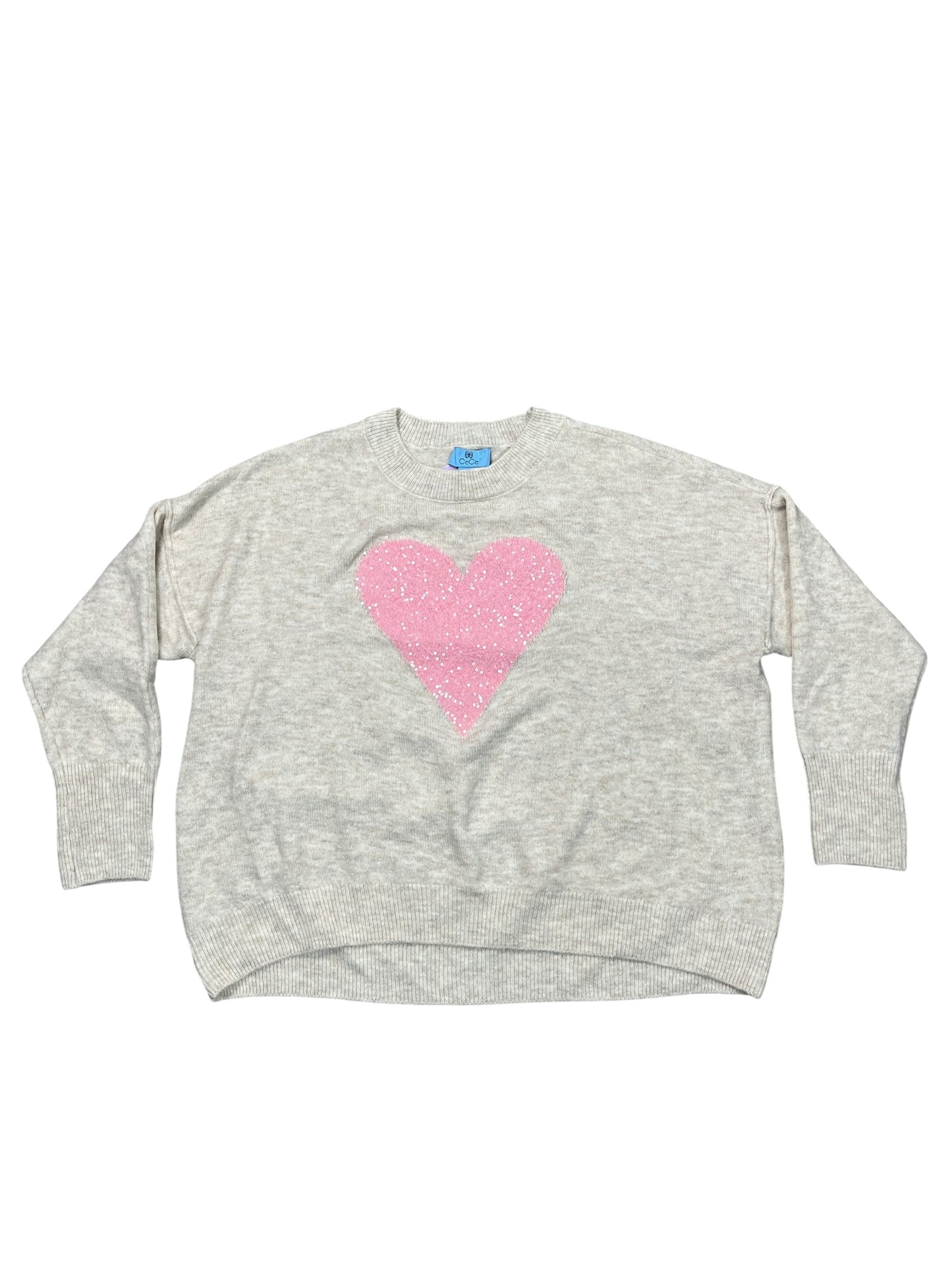 Sweater By Cece In Cream, Size:L