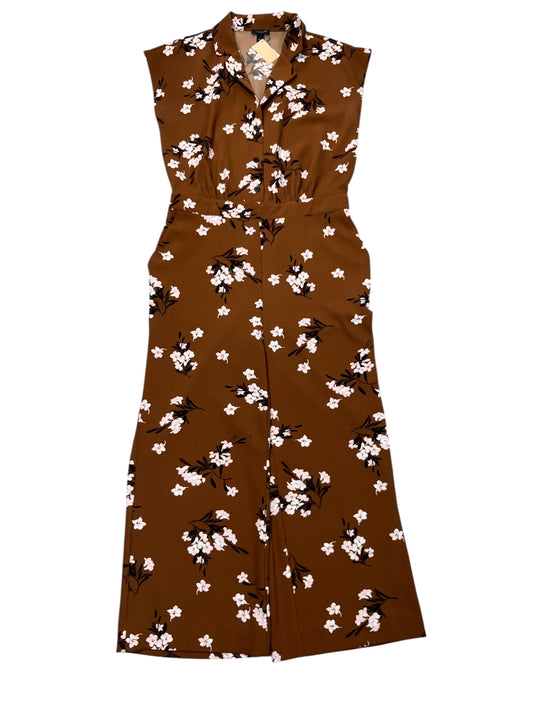 Jumpsuit By Ann Taylor In Brown, Size:S