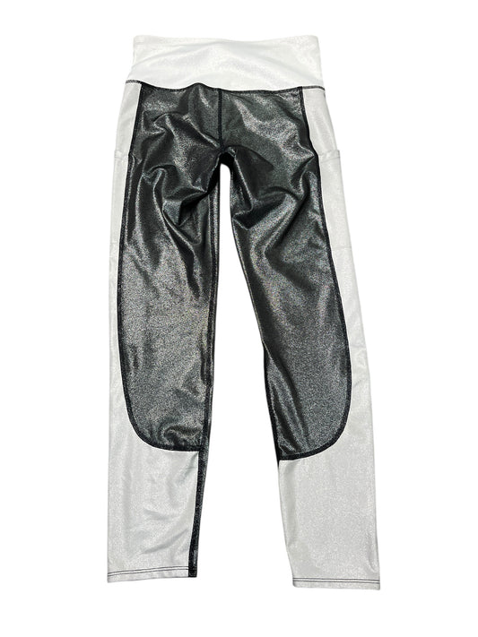 Athletic Leggings By Joy Lab In Silver, Size:S