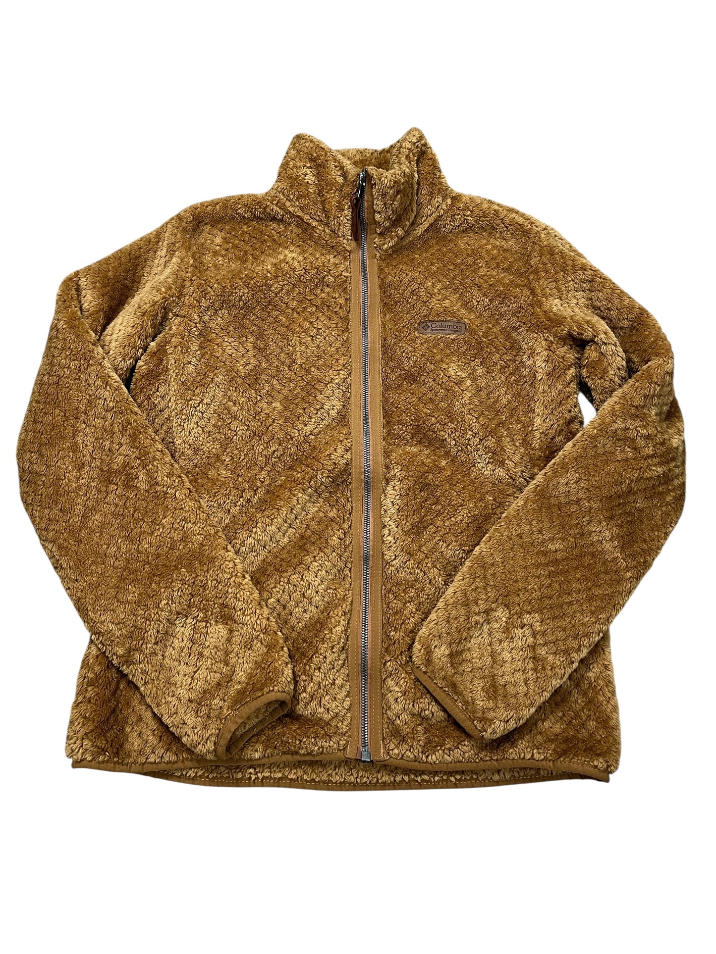 Jacket Fleece By Columbia In Tan, Size:S