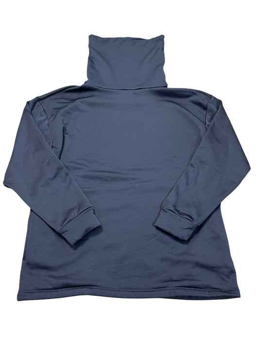 Sweatshirt Collar By Clothes Mentor In Navy, Size:L