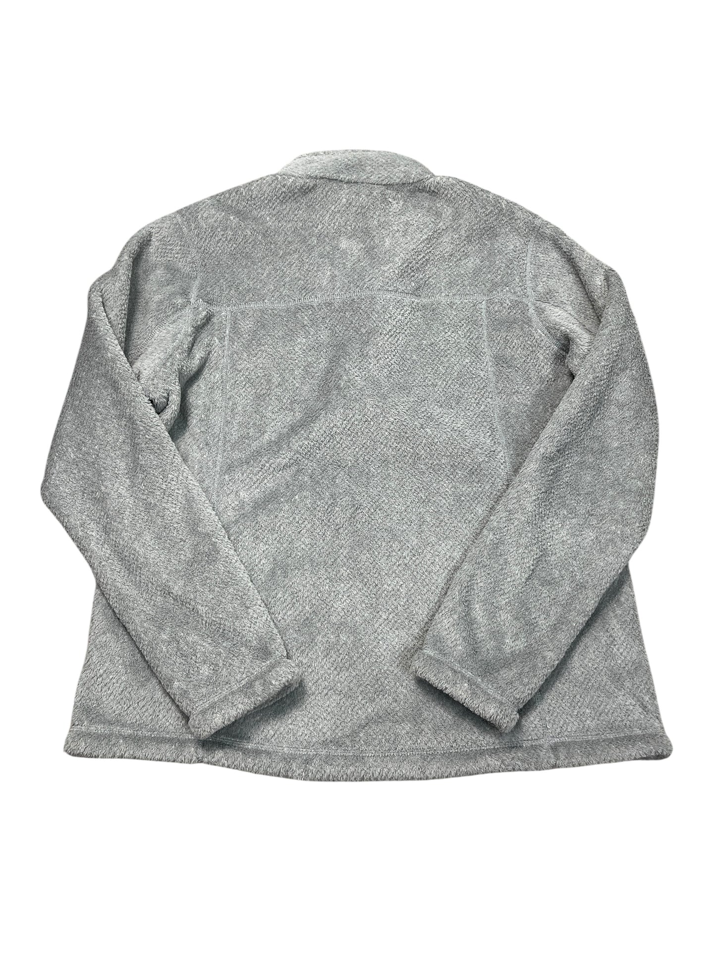 Athletic Top Ls Collar By Patagonia In Grey, Size:Xl