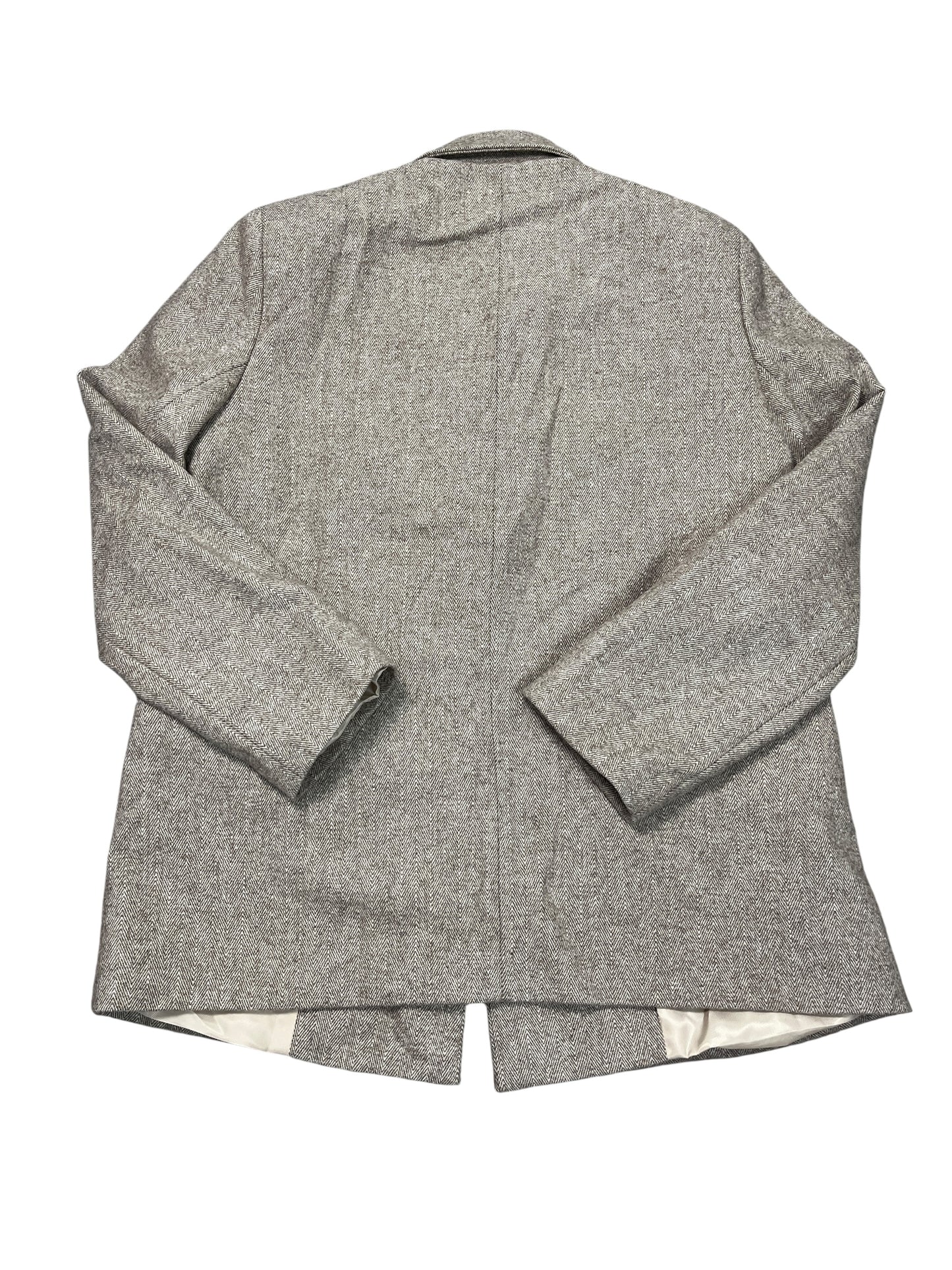 Coat Wool By Zara In Brown, Size:L