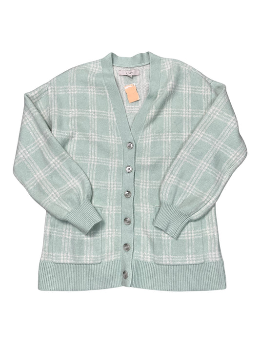 Cardigan By Loft In Green, Size:M