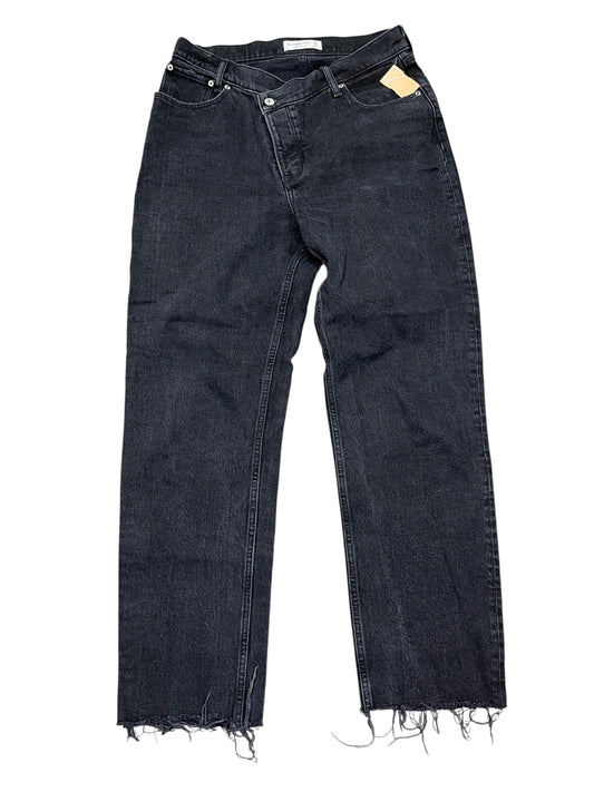 Jeans Boyfriend By Abercrombie And Fitch In Black, Size:8