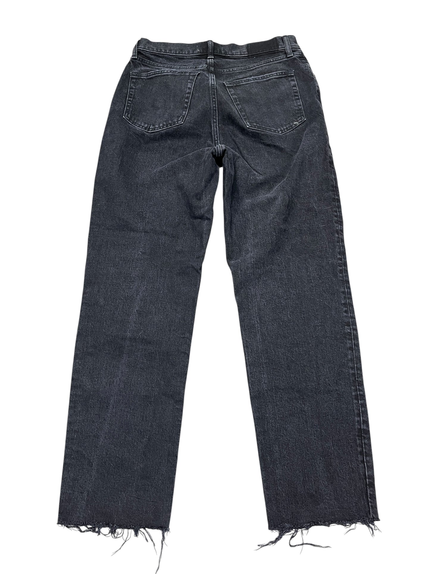Jeans Boyfriend By Abercrombie And Fitch In Black, Size:8