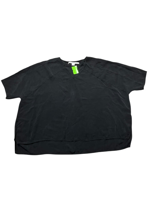 Top Ss Designer By Diane Von Furstenberg In Black, Size:S