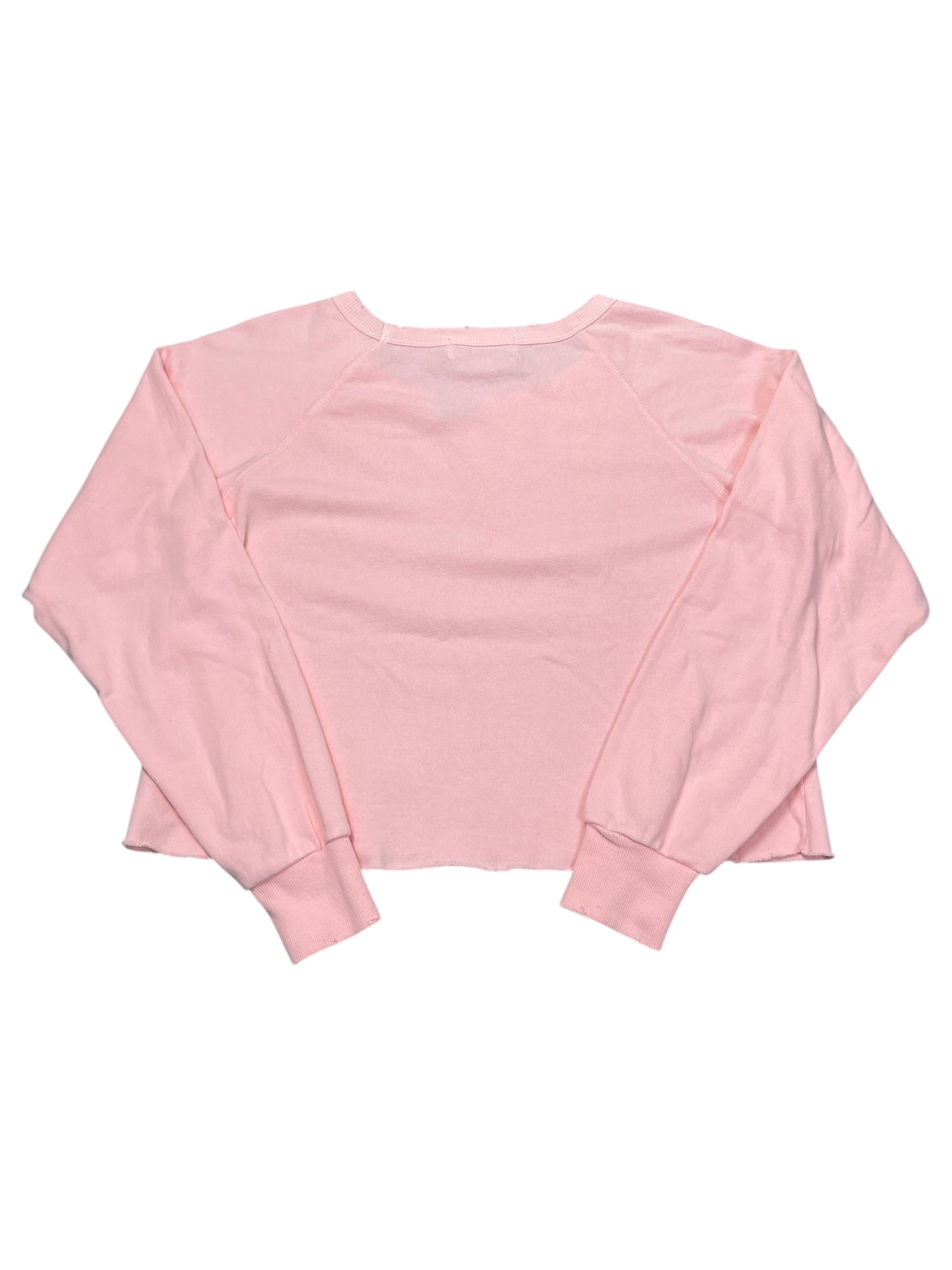 Sweatshirt Crewneck By Wildfox In Pink, Size:S