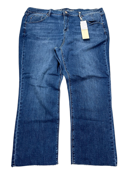 Jeans Straight By Laurie Felt In Blue Denim, Size:26
