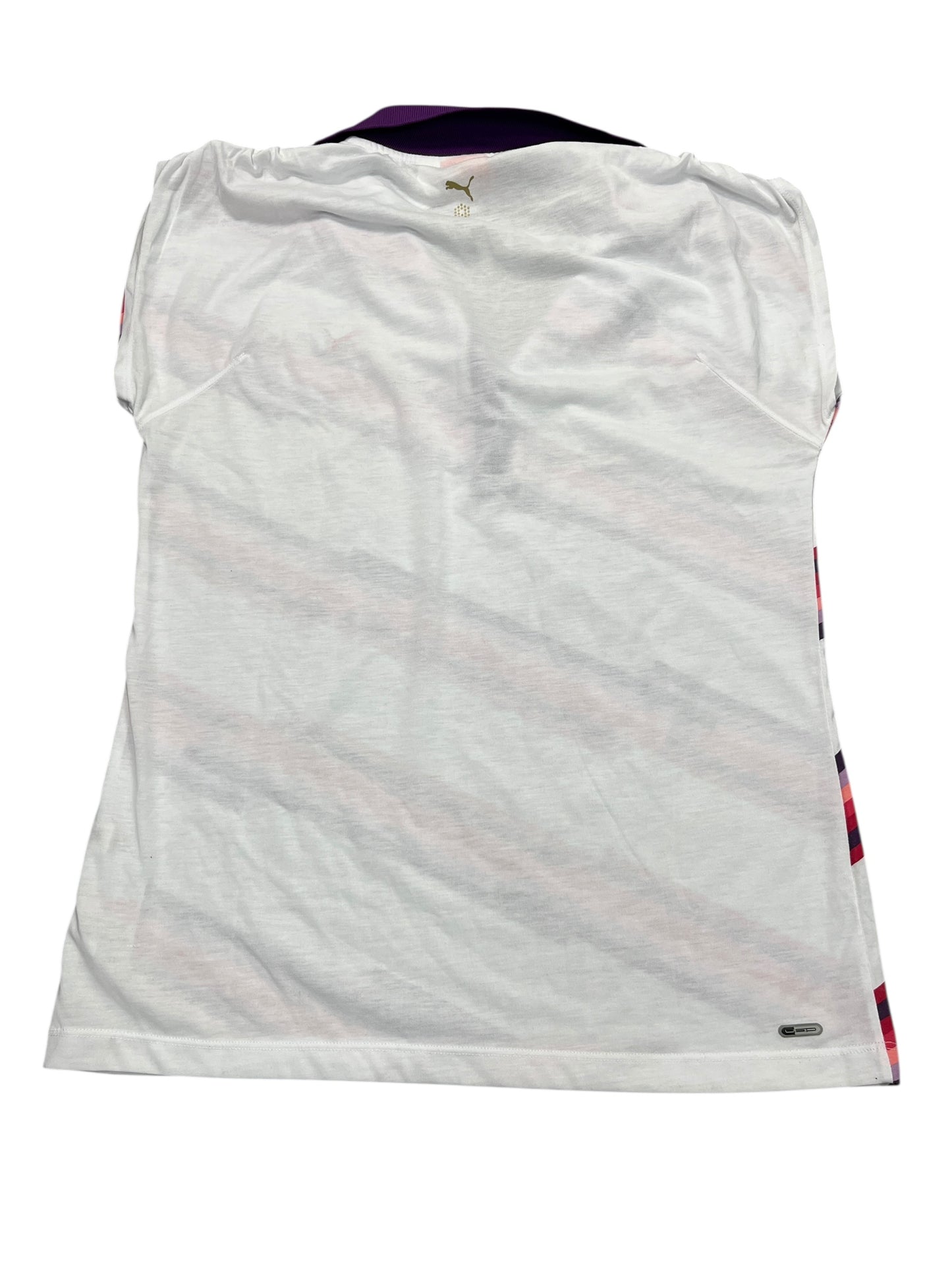 Athletic Top Ss By Puma In White, Size:L