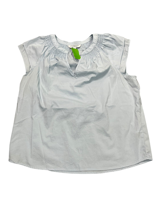 Top Sleeveless By Liverpool In Blue, Size:S