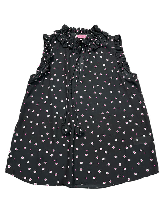 Blouse Designer By Kate Spade In Black, Size:S