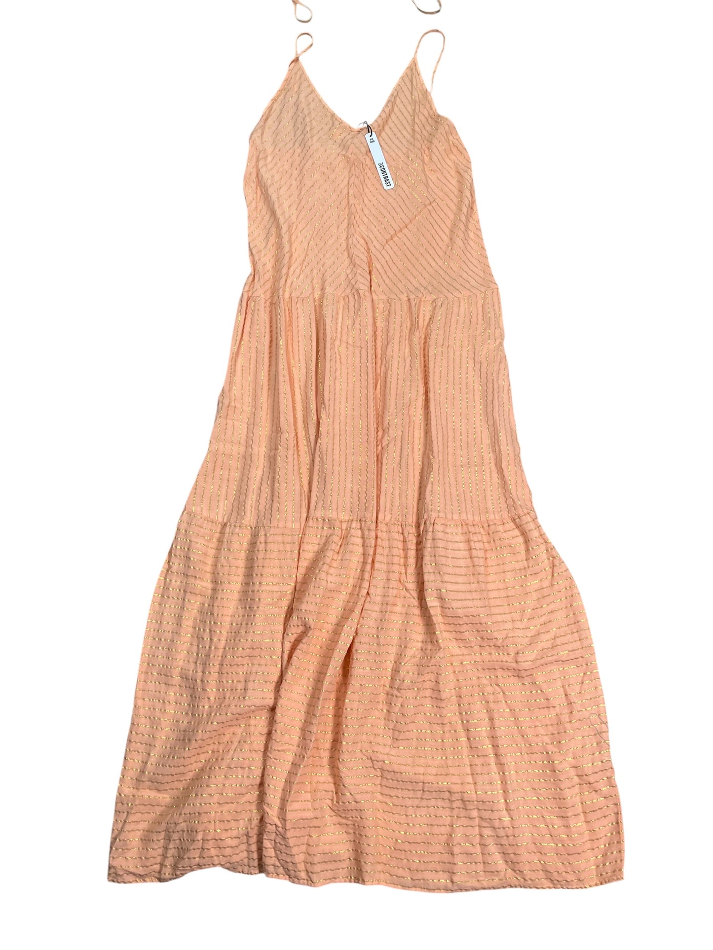 Dress Casual Maxi By Self Contrast In Orange, Size:M