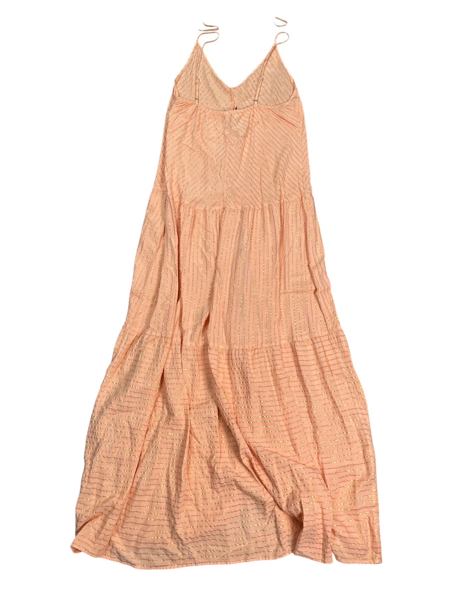 Dress Casual Maxi By Self Contrast In Orange, Size:M